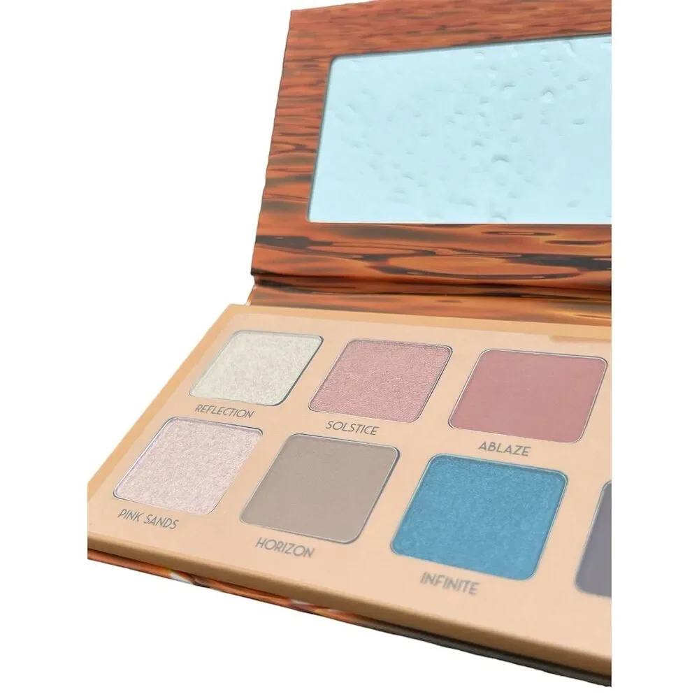 Beauty For Real Golden Hour Eyeshadow Palette Matte Blendable Compact